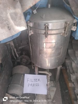 Fire Damaged Plant & Machinery - For SS Tanks with legs (Tank 09)